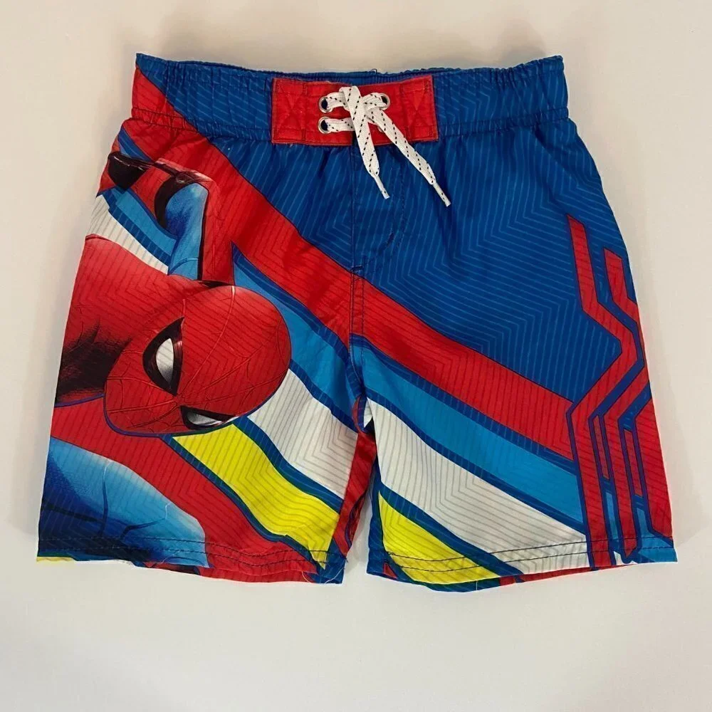 Marvel Spider Man Boys Swim Trunks Youth Size XS 21 in. Waist NWOT